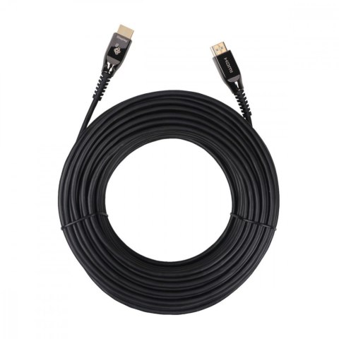 Kabel HDMI v2.0 hybrydowy optyczny światłowodowy 40m TB Kabel HDMI v2.0 hybrydowy optyczny światłowodowy 40m TB