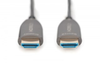 Kabel połączeniowy hybrydowy AOC HDMI 2.1 Ultra High Speed 8K/60Hz UHD HDMI A/HDMI A M/M czarny 10m Digitus