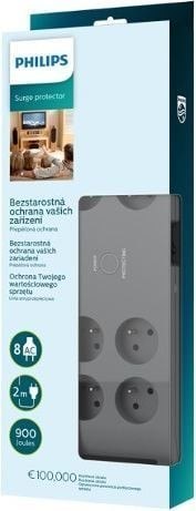 Listwa przeciwprzepięciowa SPN3180A/60 Philips