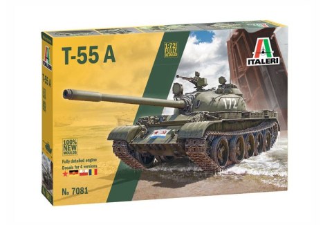 Model do sklejania Średni czołg T-55A (wersja PL) Italeri Model do sklejania Średni czołg T-55A (wersja PL) Italeri