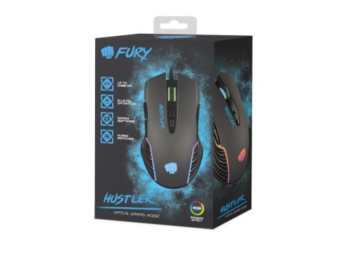 Mysz Hustler 6400 DPI RGB Fury Mysz Hustler 6400 DPI RGB Fury