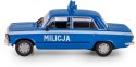 Pojazd PRL Fiat 125P Milicja Daffi