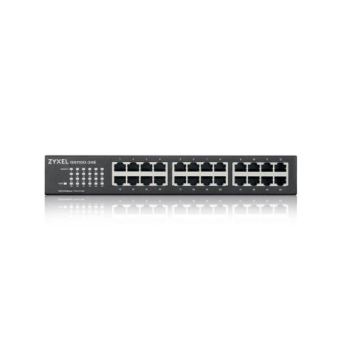 Przełącznik niezarządzalny GS1100-24Ev3 24xGbE GS1100-24E-EU0103F Zyxel Przełącznik niezarządzalny GS1100-24Ev3 24xGbE GS1100-24E-EU0103F Zyxel