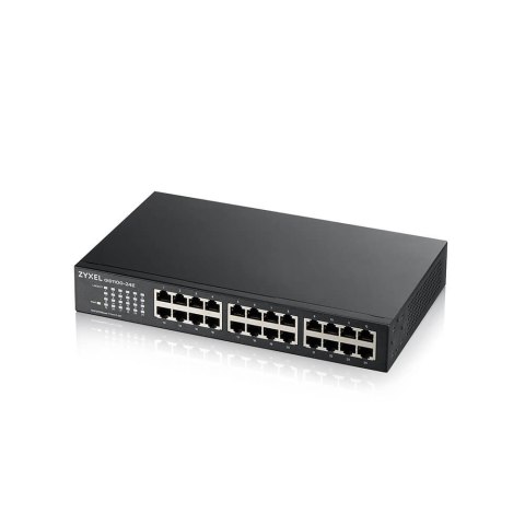 Przełącznik niezarządzalny GS1100-24Ev3 24xGbE GS1100-24E-EU0103F Zyxel Przełącznik niezarządzalny GS1100-24Ev3 24xGbE GS1100-24E-EU0103F Zyxel