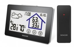 Stacja pogody SWS 2999 Dotykowy wyświetlacz LCD Sencor