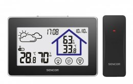 Stacja pogody SWS 2999 Dotykowy wyświetlacz LCD Sencor