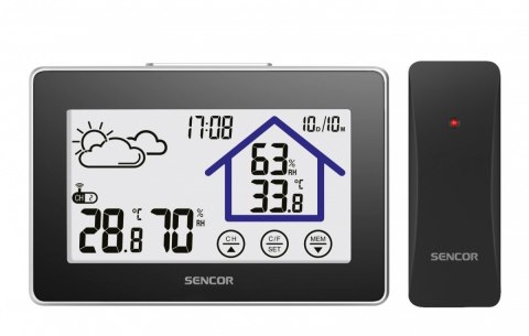 Stacja pogody SWS 2999 Dotykowy wyświetlacz LCD Sencor Stacja pogody SWS 2999 Dotykowy wyświetlacz LCD Sencor