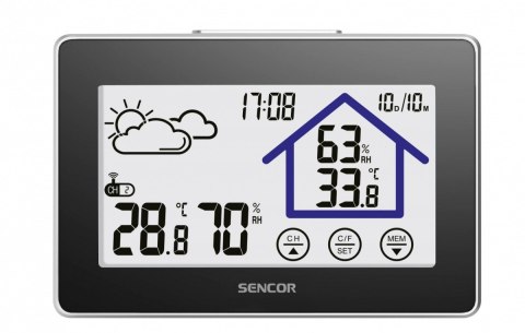 Stacja pogody SWS 2999 Dotykowy wyświetlacz LCD Sencor Stacja pogody SWS 2999 Dotykowy wyświetlacz LCD Sencor