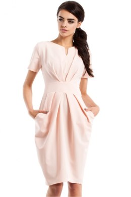 Sukienka Model MOE234 Powder Pink - Moe Hurtownia odzieży on-line, moda damska, bielizna i obuwie dla kobiet - Matterhorn.pl