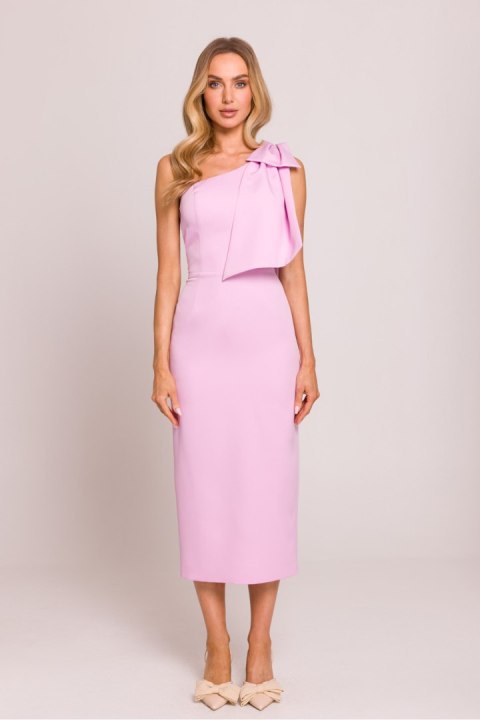 Sukienka Model MOE847 Pink - Moe Sukienka Model MOE847 Pink - Moe