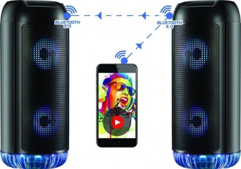 Głośnik Bluetooth PartyBox 400 Rebeltec Głośnik Bluetooth PartyBox 400 Rebeltec