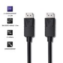 Kabel DisplayPort v1.2 męski | DisplayPort v1.2 męski | 4K | 1.5m Qoltec