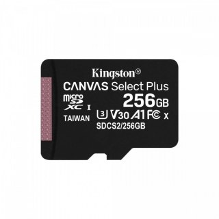 Karta pamięci microSD 256GB Canvas Select Plus 100/85MB/s Kingston