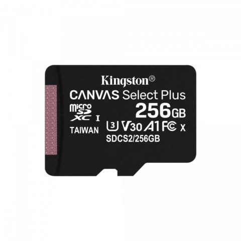 Karta pamięci microSD 256GB Canvas Select Plus 100/85MB/s Kingston