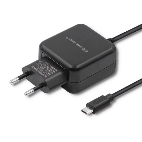 Ładowarka sieciowa 5V | 2.4A | 12W | Micro USB | Czarna Qoltec Ładowarka sieciowa 5V | 2.4A | 12W | Micro USB | Czarna Qoltec