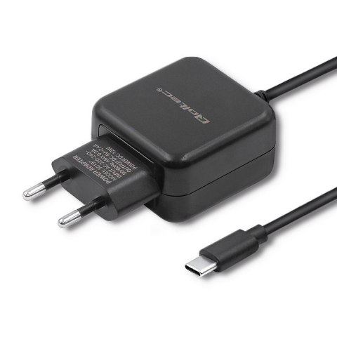 Ładowarka sieciowa 5V | 2.4A | 12W | USB typ C | Czarna Qoltec Ładowarka sieciowa 5V | 2.4A | 12W | USB typ C | Czarna Qoltec