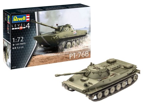 Model plastikowy PT-76B Revell Model plastikowy PT-76B Revell
