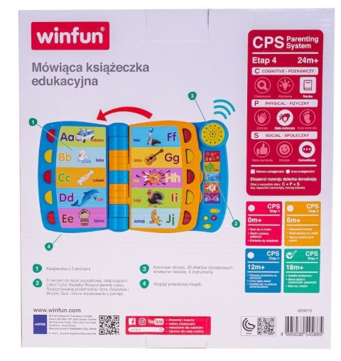MĂłwiÄca ksiÄĹźeczka edukacyjna Winfun