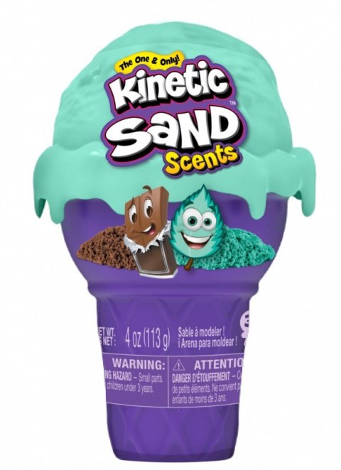 Piasek Kinetic Sand Pojemnik na lody Spin Master Piasek Kinetic Sand Pojemnik na lody Spin Master