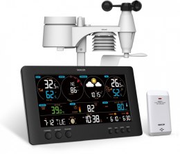 Profesjonalna stacja METEO WiFi SWS 12500 wys. LCD 21,4cm Kolor Sencor