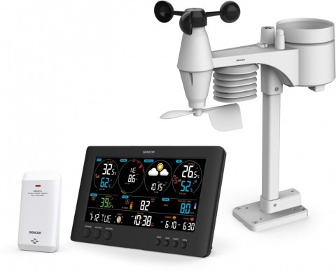 Profesjonalna stacja METEO WiFi SWS 12500 wys. LCD 21,4cm Kolor Sencor Profesjonalna stacja METEO WiFi SWS 12500 wys. LCD 21,4cm Kolor Sencor