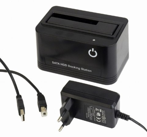 Stacja dokująca SSD SATA 2.5 cala+3.5 cala USB 2.0 Gembird