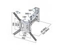 Uchwyt TV TB-254E do telewizora do 60 cali 30kg max VESA 400x400 TB