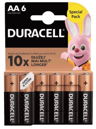 Bateria Basic AA/LR6 blister 6 sztuk Duracell