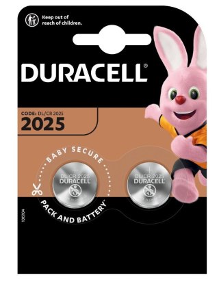 Bateria litowa CR2025 blister 2szt Duracell