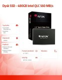 Dysk SSD - 480GB Intel QLC 560 MB/s AFOX