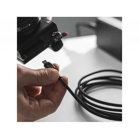 Kabel GC PowerStream USB - Micro USB 120 cm, QC 3.0 Green Cell