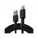 Kabel GC PowerStream USB - USB-C 120 cm, QC 3.0 Green Cell