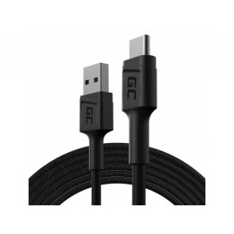 Kabel GC PowerStream USB - USB-C 120 cm, QC 3.0 Green Cell