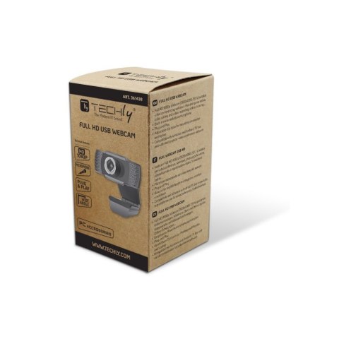 Kamera internetowa USB HD + mikrofon Techly Kamera internetowa USB HD + mikrofon Techly