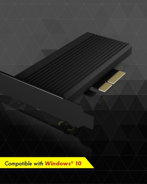 Karta PCI na M.2 SSD NVMe IB-PCI208-HS z radiatorem IcyBox Karta PCI na M.2 SSD NVMe IB-PCI208-HS z radiatorem IcyBox