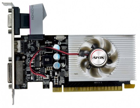 Karta graficzna - Geforce GT220 1GB DDR3 64Bit DVI HDMI VGA LP AFOX Karta graficzna - Geforce GT220 1GB DDR3 64Bit DVI HDMI VGA LP AFOX