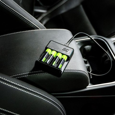 Ładowarka VitalCharger do akumulatorów AA / AAA Ni-MH USB-C Green Cell Ładowarka VitalCharger do akumulatorów AA / AAA Ni-MH USB-C Green Cell