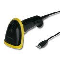 Laserowy czytnik kodów 1D | 2D | USB |Czarny Qoltec