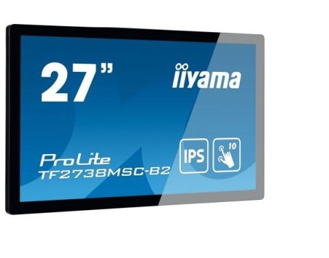 Monitor wielkoformatowy 27 cali TF2738MSC-B2 IPS,FHD,DVI,DP,HDMI,2x3W,poj.10p,IP1X IIYAMA
