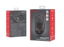 Mysz Xenon 800 lekka 16000 DPI podświetlenie RGB dla graczy lekka Czarna Genesis