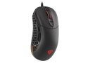 Mysz Xenon 800 lekka 16000 DPI podświetlenie RGB dla graczy lekka Czarna Genesis