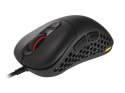 Mysz Xenon 800 lekka 16000 DPI podświetlenie RGB dla graczy lekka Czarna Genesis