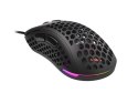Mysz Xenon 800 lekka 16000 DPI podświetlenie RGB dla graczy lekka Czarna Genesis