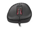 Mysz Xenon 800 lekka 16000 DPI podświetlenie RGB dla graczy lekka Czarna Genesis