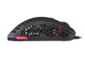 Mysz Xenon 800 lekka 16000 DPI podświetlenie RGB dla graczy lekka Czarna Genesis
