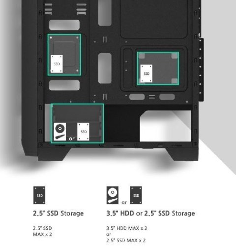 Obudowa S2 TG ATX Mid Tower PC Case TG fan x3 Zalman Obudowa S2 TG ATX Mid Tower PC Case TG fan x3 Zalman