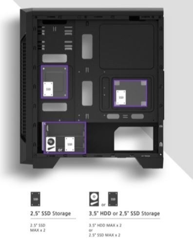 Obudowa S3 ATX Mid Tower PC Case 120mm fan Zalman Obudowa S3 ATX Mid Tower PC Case 120mm fan Zalman