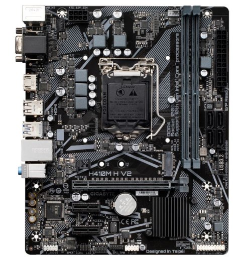 Płyta główna H410M H V2 s1200 2DDR4 HDMI/D-SUB M.2 mATX Gigabyte Płyta główna H410M H V2 s1200 2DDR4 HDMI/D-SUB M.2 mATX Gigabyte