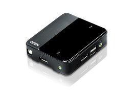 Przełącznik KVM 2-Port USB 4K DP/Audio ATEN