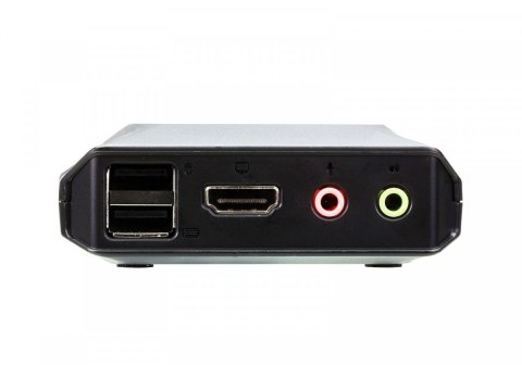 Przełącznik KVM z 2 portami USB 4K HDMI ze zdalnym selektorem portów ATEN Przełącznik KVM z 2 portami USB 4K HDMI ze zdalnym selektorem portów ATEN